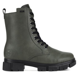 Rieker Botki Rieker Y7102-52 Zielony
