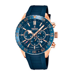 Festina Klocka Festina Ceramic 20516/1 Navy/Rose Gold