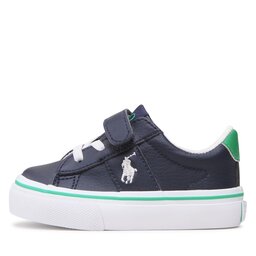 

Кросівки Polo Ralph Lauren Sayer Ps RF104049 Navy Tumbled/Green w/ White PP, Cиній