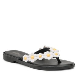 Melissa Flip flop Melissa Flip Flop Spring Ad 33715 Black/White AL245