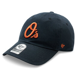 47 Brand Cap 47 Brand MLB Baltimore Orioles '47 CLEAN UP B-RGW03GWS-BKO Black