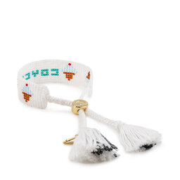 

Браслет Coach Ice Cream Bead Brc C9683 White/Gold, Білий