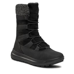 ECCO Polokozačky ECCO Solice Waterproof 42021351052 Black