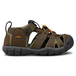 

Босоніжки Keen Seacamp II Cnx 1025131 Military Olive/Saffron, Зелений
