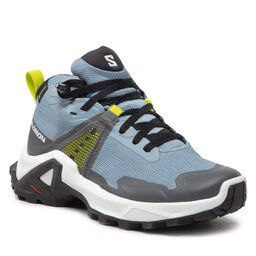 Salomon Trekking-skor Salomon X Raise Mid Gtx GORE-TEX J 470716 09 M0 Faded Denim/Indigo Bunting/Acid Lime