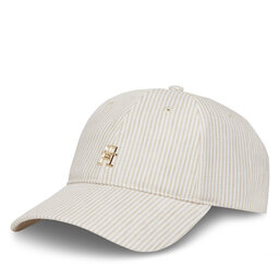 Tommy Hilfiger Шапка с козирка Tommy Hilfiger Premiu Beach AW0AW17141 Бежов