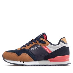 

Снікерcи Pepe Jeans London One Basic B PBS30540 Cognac 879, Cиній
