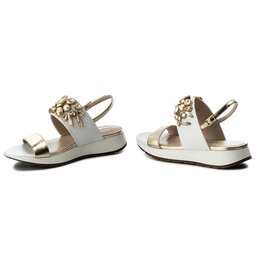 

Босоніжки Loriblu 8E 643275 66 Nappa Oro/Nappa Bianca/Oro, Білий
