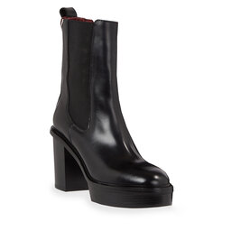 Tommy Hilfiger Stivaletti Tommy Hilfiger Elevated Plateau Chelsea Bootie FW0FW07542 Black BDS