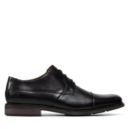 

Туфлі Clarks Becken Cap 261231397 Black Leather, Чорний