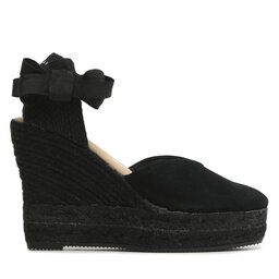 

Еспадрильї Manebi Heart-Shaped Wedge Espadrilles R 2.2 WH Black On Tone, Чорний