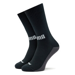 

Набір 2 пар високих чоловічих шкарпеток Puma Men Front Logo Crew 2P 938010 Black 01, Чорний
