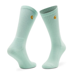 

Високі чоловічі шкарпетки Carhartt WIP Chase I029421 Pale Spearmint/Gold, Зелений