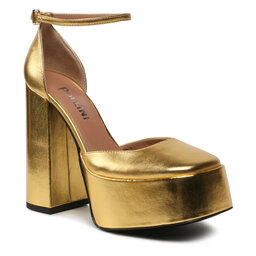 Pollini Обувки Pollini SA1010EC1HTK0901 Златист