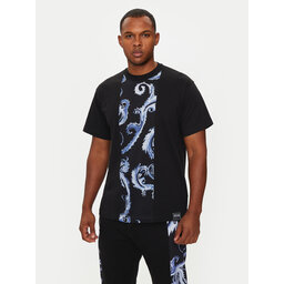Versace Jeans Couture Versace Jeans Couture T-Shirt 77GAH612 JS388 Μαύρο Regular Fit