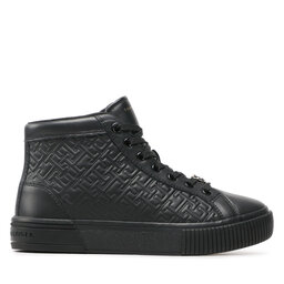 

Снікерcи Tommy Hilfiger Monogram Leather Sneaker High FW0FW06856 Black BDS, Чорний