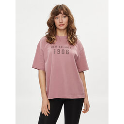 New Balance New Balance T-Shirt WT41519 Rosa Oversize