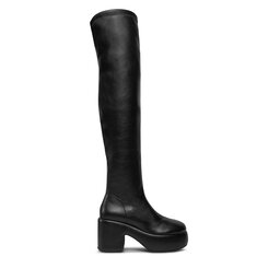 Bronx Muszkieterki Bronx High Knee Boots 14295-A Czarny