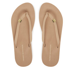 Tommy Hilfiger Infradito Tommy Hilfiger Elevated Chic Beach Sandal FW0FW08523 Beige