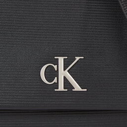 

Сумка Calvin Klein Jeans Minimal Monogram Top Handle22 T K60K611214 Black BDS, Чорний