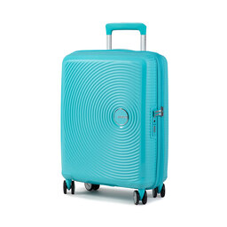 American Tourister Maleta pequeña rígida American Tourister Soundbox 88472-8864-1CNU Poolside Blue