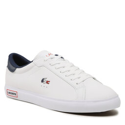 Lacoste Sneakers Lacoste Powercourt Tri22 1 Sma 743SMA0034407 Wht/Nvy/Red
