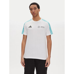 adidas adidas Póló Mercedes - AMG Petronas Formula One Team DNA JV5457 Fehér Regular Fit