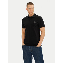 Moose Knuckles Moose Knuckles Polo marškinėliai Everett M34MT712 Juoda Slim Fit