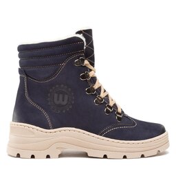 

Черевики туристичні Waldi 1007 Granat Nubuck K8N, Cиній