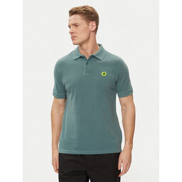 Save The Duck Save The Duck Polo marškinėliai Ovidio DR1213M-BATE18 Žalia Regular Fit