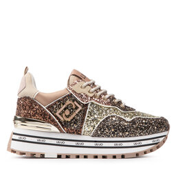 

Снікерcи Liu Jo Maxi Wonder Glitter 24 BF2103 TX007 Light Gold 04178, Золотий