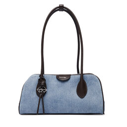 Calvin Klein Handtasche Calvin Klein Emblem Trio Denim Shoulder Bag LV04F3830G Blau