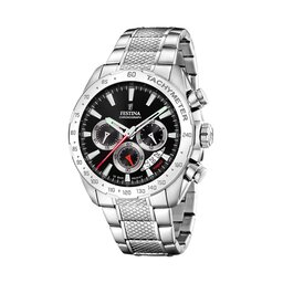 Festina Ceas Festina Timeless Chronograph 20668/4 Black/Silver