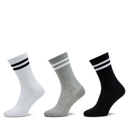Pepe Jeans Lot de 3 paires de chaussettes hautes unisexe Pepe Jeans Rib Cr 3P PLU3002 Multi 0AA