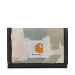 Carhartt WIP Голям мъжки портфейл Carhartt WIP Alec Wallet I030084 Camo Tide/Thyme