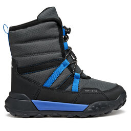 Geox Škornji za sneg Geox J Trekkyup B Abx J46MBC 08V50 C0071 M Siva