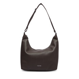 Calvin Klein Handtasche Calvin Klein Webbing Strap Md Shoulder Bag LV04F3891G Dunkelbraun