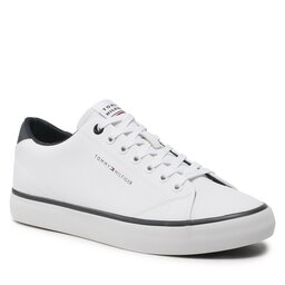 Tommy Hilfiger Sneakers Tommy Hilfiger Hi Vulc Core Low Leather FM0FM04731 White YBS