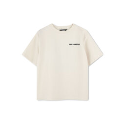 Karl Lagerfeld Kids Karl Lagerfeld Kids Póló Z30440 D Fehér Regular Fit
