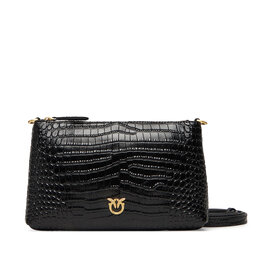 PINKO Torebka PINKO Flat Horizontal Mini AI 25-26 104277 A2OH Czarny