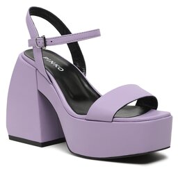 Pinko Σανδάλια Pinko Fantine Wedge PE 23 BLKS1 100655 A0N9 Purple Y13