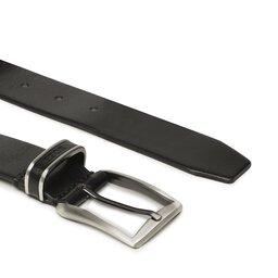 

Чоловічий ремінь Boss 50486748 Black 1, Чорний