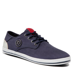 Bugatti Sneakers aus Stoff Bugatti 321-50205-6950-4112 Dark Blue/Light Grey