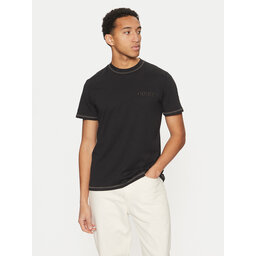 Guess Guess Marškinėliai U5RI01 KCAM1 Juoda Regular Fit