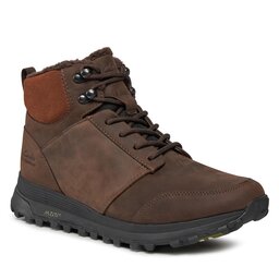 Clarks Schnürschuhe Clarks Atl Trek Up 261683747 Brown WLined Lea