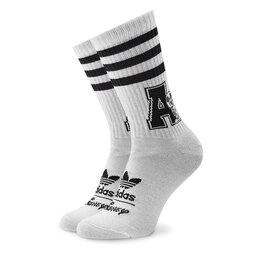 

Набір з 2 пар високих шкарпеток unisex adidas DISNEY Crew Socks HK0352 White/Bliss Pink, Кольоровий