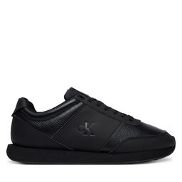 Calvin Klein Sneakers Calvin Klein Retro Run Lace Band Tmb Lth Mix HM0HM02447 Schwarz