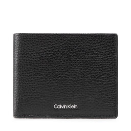 Calvin Klein Portafoglio grande da uomo Calvin Klein Minimalism Bifold 5Cc W/Coin K50K509616 BAX
