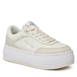 

Снікерcи Calvin Klein Jeans Bold Flatf Low Lace Mix Ml Fad YW0YW01316 0GF, Бежевий