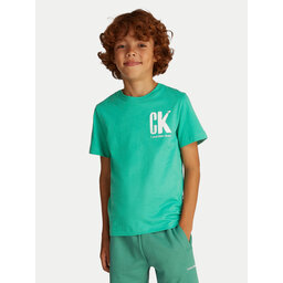 Calvin Klein Jeans Calvin Klein Jeans Футболка Surf Graphic IB0IB02447 Зелений Regular Fit